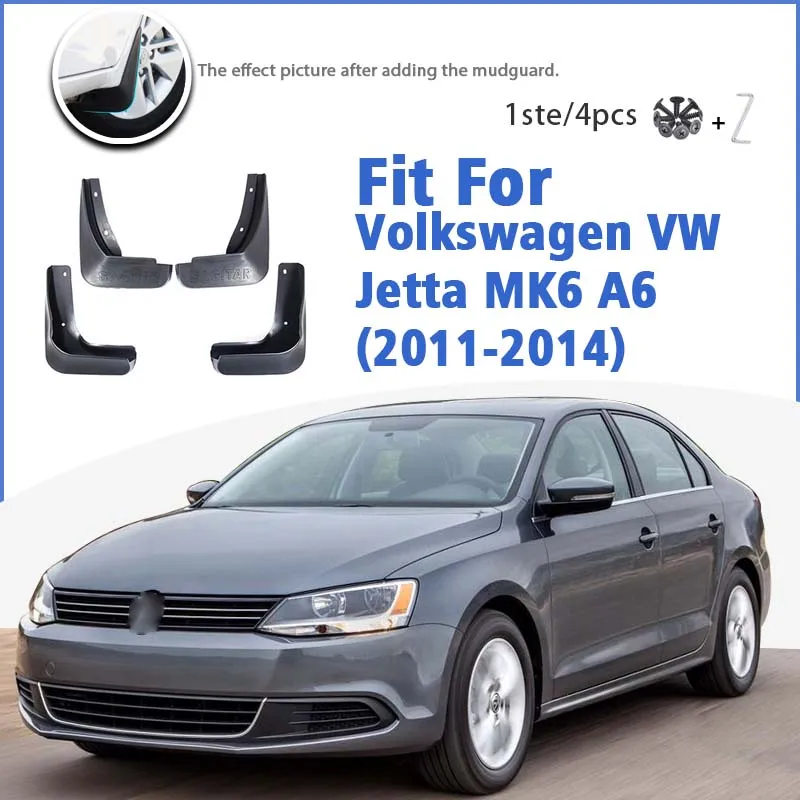 

Брызговик для Volkswagen VW Jetta MK6 A6 2011-2014, передние и задние брызговики, автомобильные аксессуары, авто Styline, брызговик, крыло