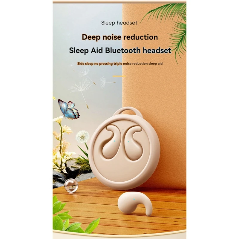 Mini Sleep Earphone Bluetooth 5.3 Wireless Invisible Earphones Waterproof Noise Reduction Headsets Universal