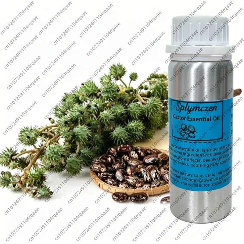 100% Pure Natural Castor Essential Oil for Diffuser Humidifier Candle Soap Making Aromatherapy Fragrance Oil