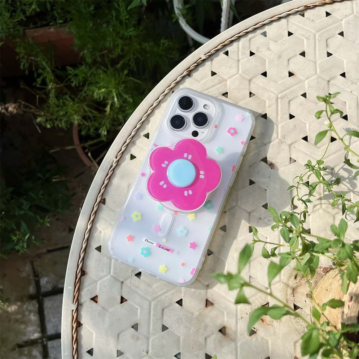 

Kawaii Cartoon Joker Stand Phone Case For iPhone 16 Pro 14 13 15 Pro Max Back Cover with Holder Shockproof Cases