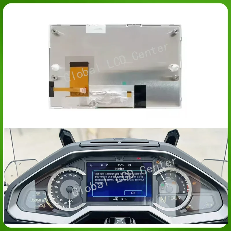 

LAM070G055A 7-дюймовый ЖК-экран для OEM Honda GL1800 Gold Wing, приборный спидометр, ЖК-экран приборной панели