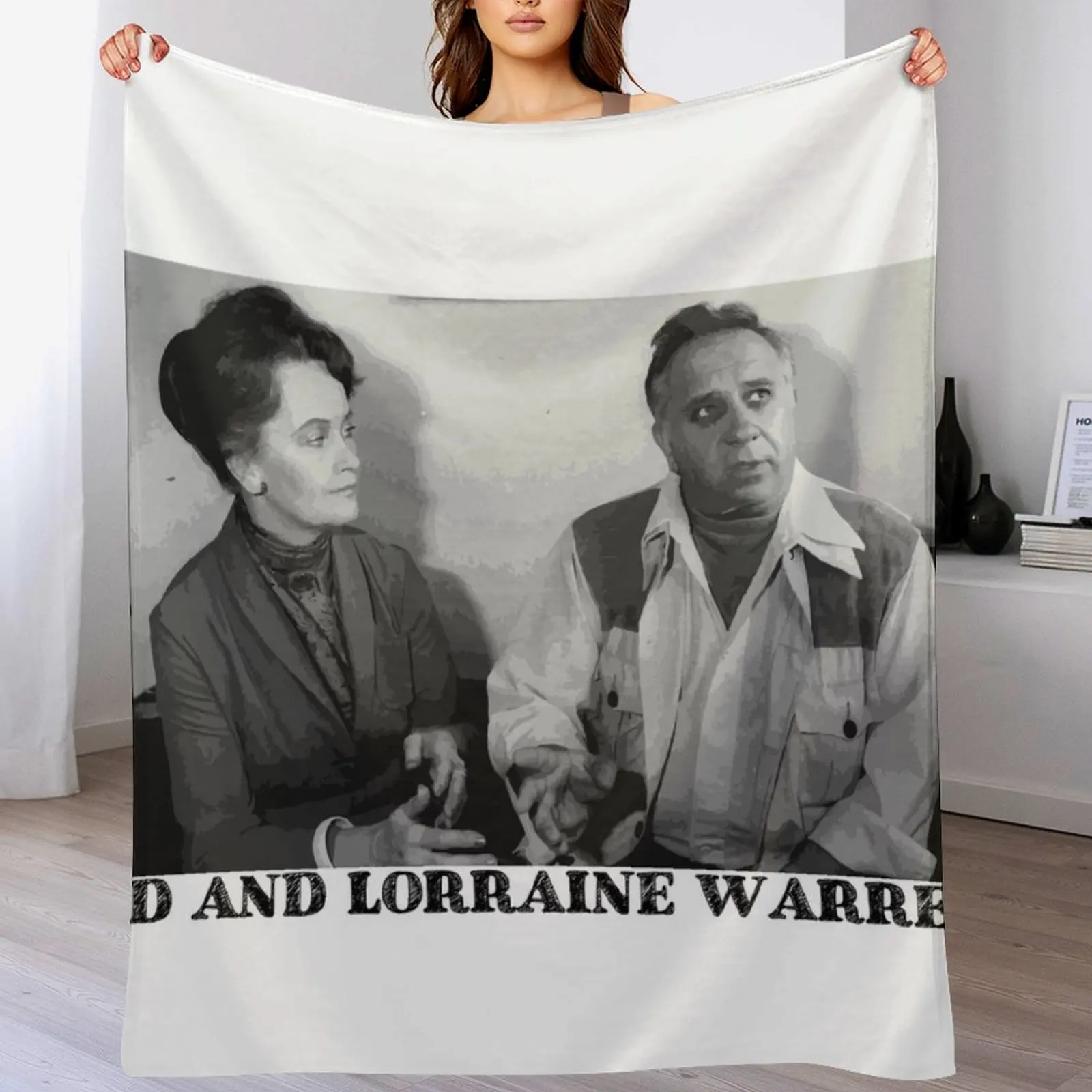 Ed and Lorraine Warren shirt Throw Blanket Bed linens Kid'S Blankets