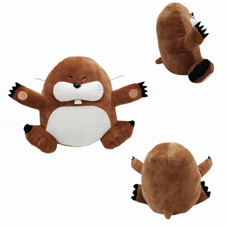 Juguetes de peluche de Monty Mole para niños, almohada de dibujos animados, suave, Kawaii, regalo de cumpleaños y Navidad, 20cm