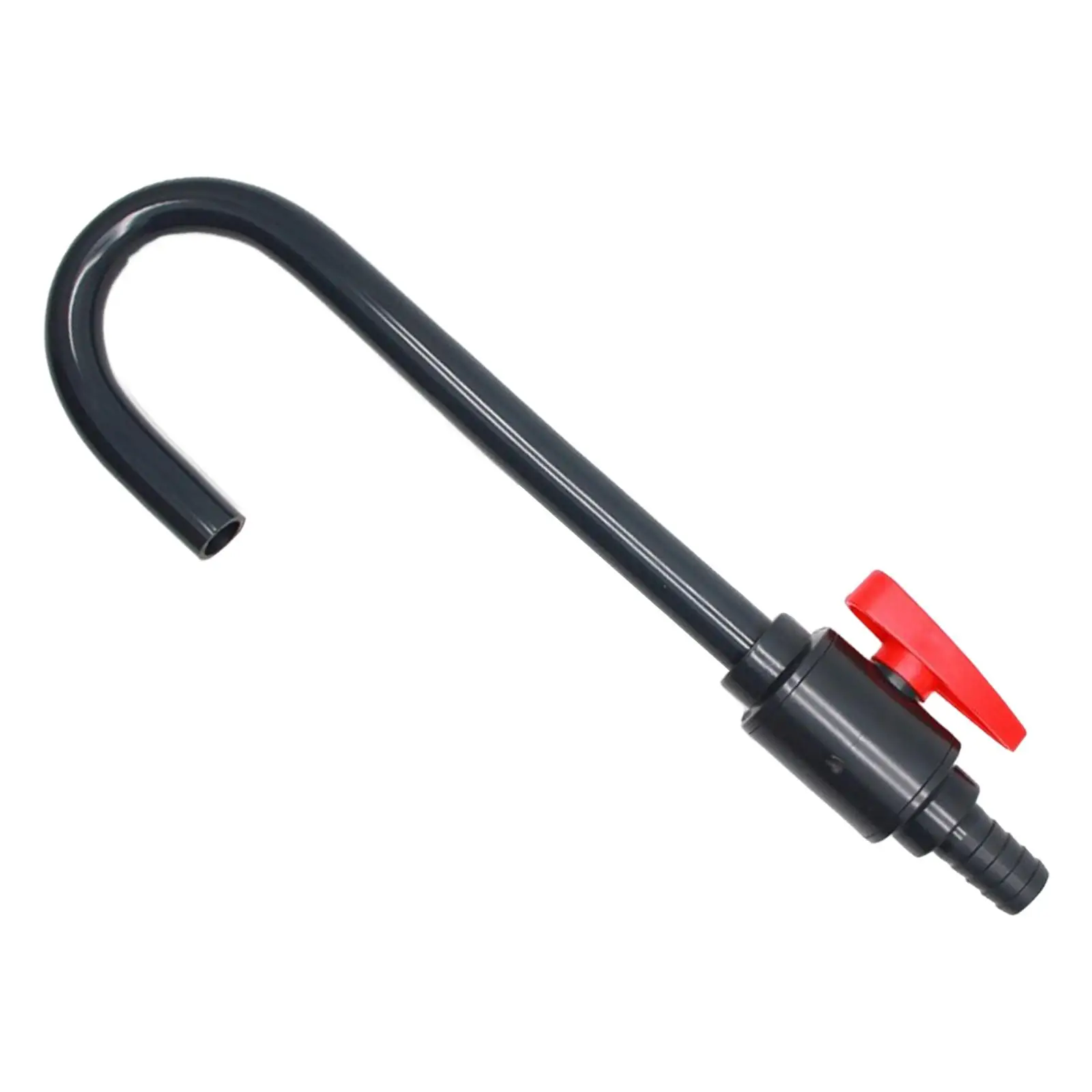 Aquarium Water Changer Inflow Outflow Tube Premium PVC with Threaded Hose for Aquarium Oxygen Pump System