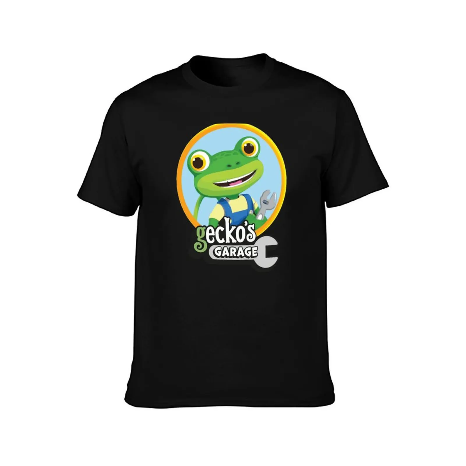 Kids Garage Gecko's GG T-Shirt Summer Casual Cotton Tee Oversized Streetwear Tops Vintage Graphic Print Unisex Men Women