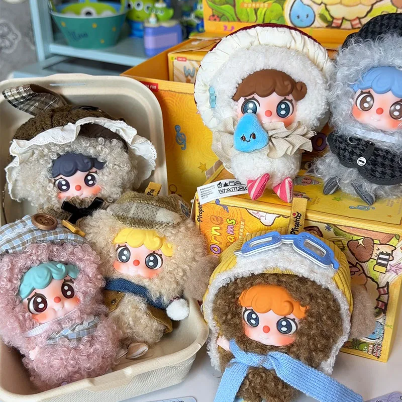 Piro Piroo Windborne Sweet Dreams Series Caja Sorpresa, Muñeco de Peluche Piro Piroo, Muñeco de Vinilo Anime Lindo, Bolsa Sorpresa, Juguete Colgante
