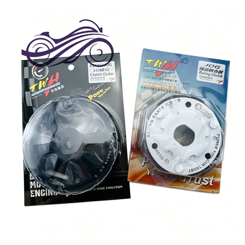 TWH two-stroke Kick scooter rear clutch assembly with racing performance clutch JOG50 JOG90 1E40QMB BWS100 MIO100 RSZ100