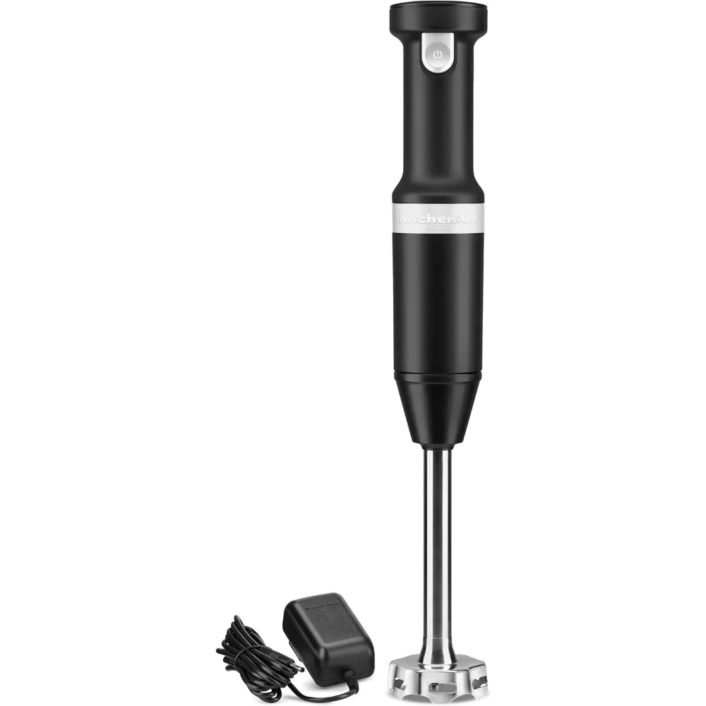 

Cordless Variable Speed Hand Blender, Matte Black