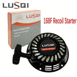 LUSQI Pull Starter Assembly Recoil Start Replacement for Harbor-Predator Rato 196cc 212cc 6.5HP 7HP OHV Generator Engine Go Kart