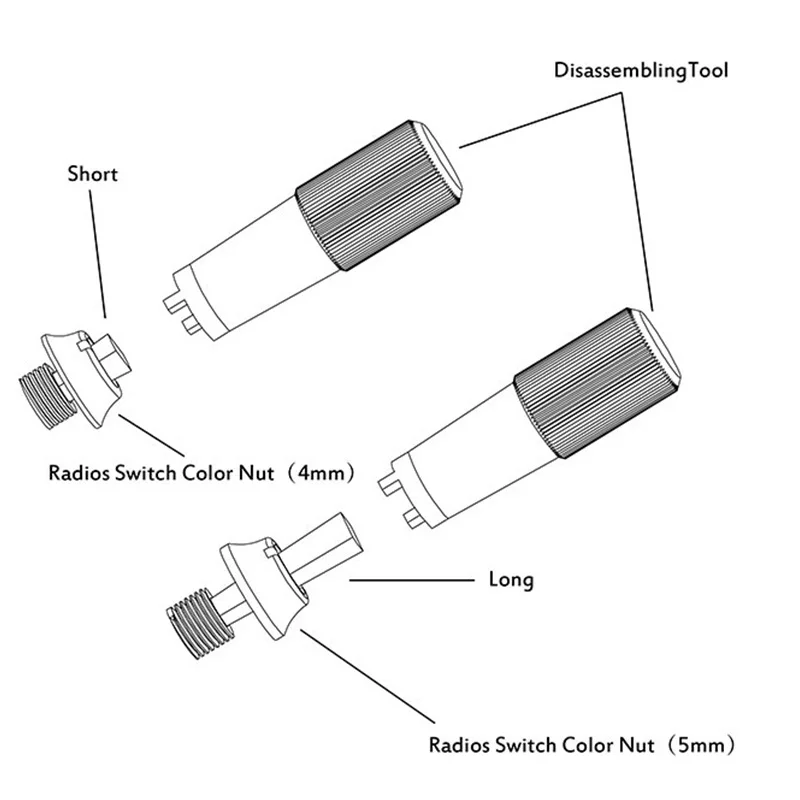 Funksender Schalter feste Mutter & Installation schlüssel für Radio link Futaba JR Frsky Fernbedienung T8FG T14SG T18sz T16sz