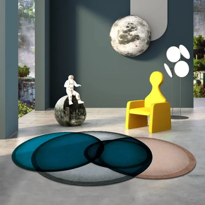 Irregular Shape Creative Decoration Living Room Carpet Abstract Bedroom Soft Rug Art Leisure Area Plush Floor Mat Ковер Tapis 러그