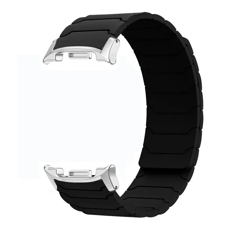 Magnetisches Silikonarmband für Samsung Galaxy Watch Watch Ultra 2025, 47 mm, Armband für Galaxy 8 40 mm, 44 mm/8, klassisches 46 mm Sportarmband