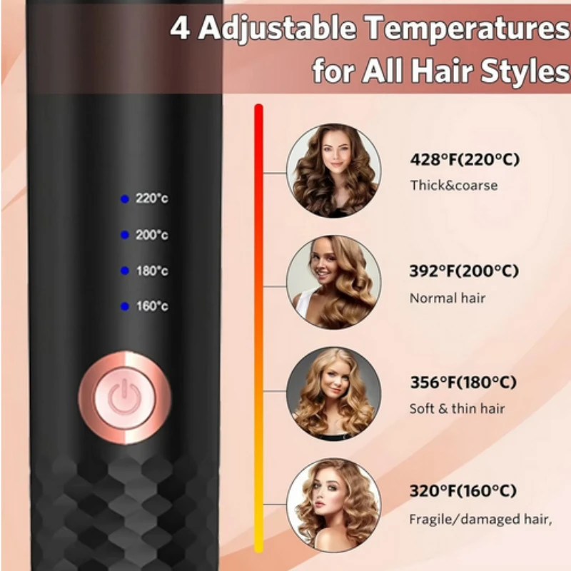 

Горячая новинка: Автоматическая керамическая плойка для завивки волос с функцией вращения, стайлер-щипцы для укладки, инструменты для создания локонов