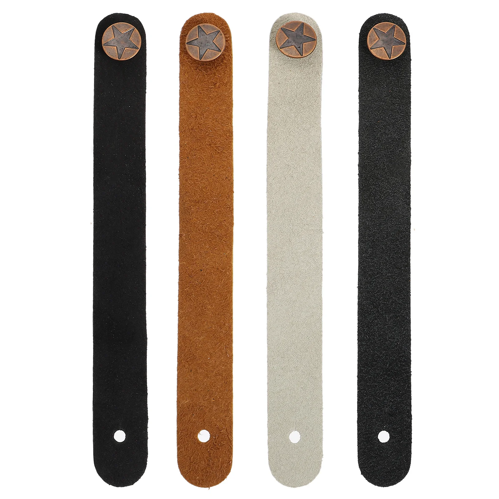 

4Pcs Guitar Headstock Strap Tie Premium Material Compact Size Guitar Strap Lock Quick Secure Great Replacement Gift