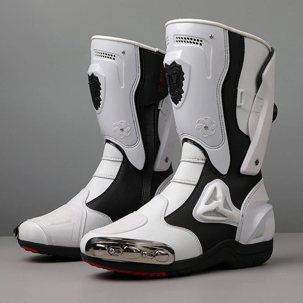 Cushioning Motorcycle Shoes Comfortable Motocross Boots Crashproof Road Cycling Boots Fall Prevention Motorcycle Riding Boots