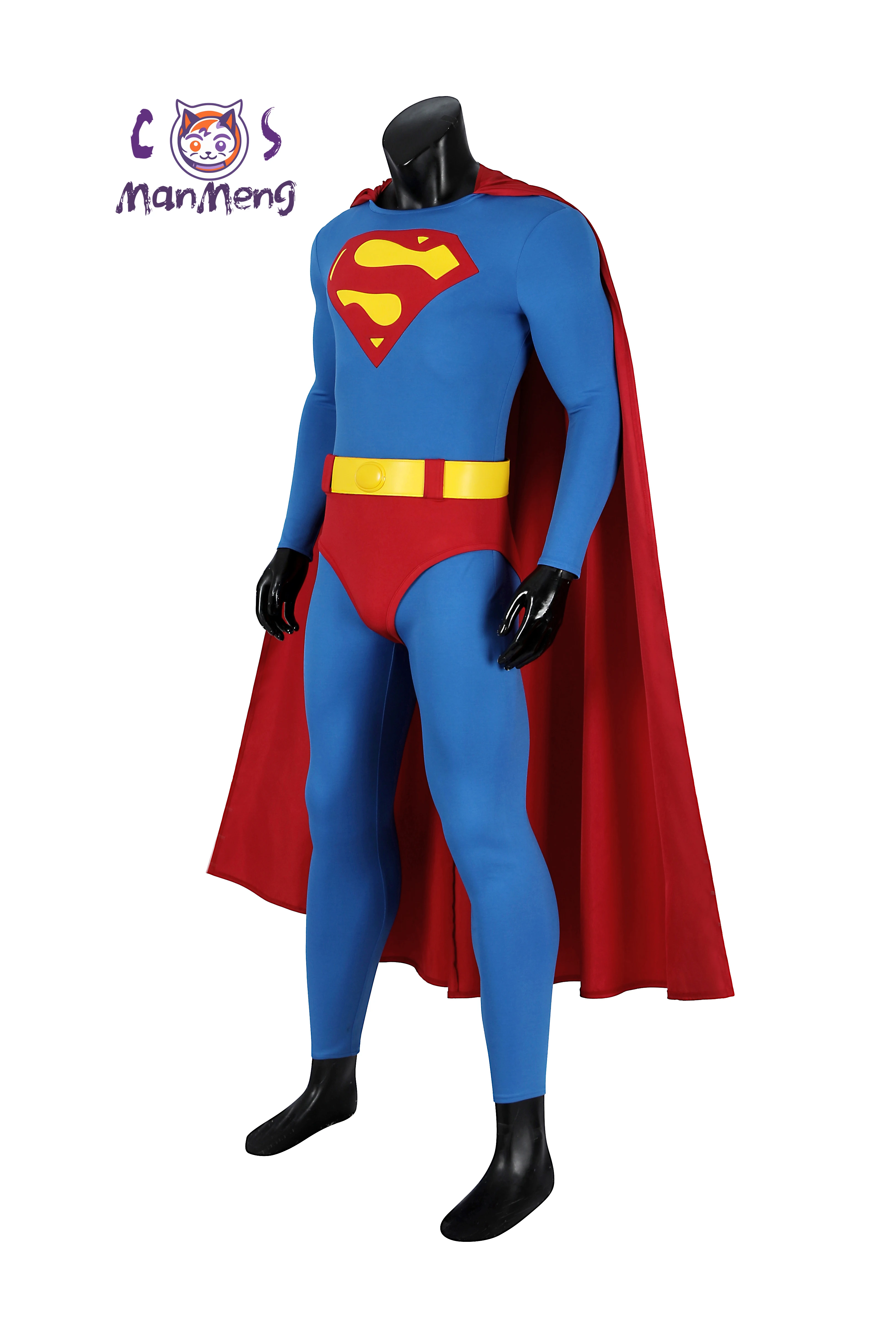 

Clark Kent High Quality Superhero Legacy Cosplay Costume Adult Man Zentai Blue Bodysuit Outfit Jumpsuit Carnival Halloween