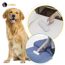 Pet Hair Roller Remover Lint Brush 2-Way Dog Cat Comb Tool Convenient Cleaning Dog Cat Fur Brush