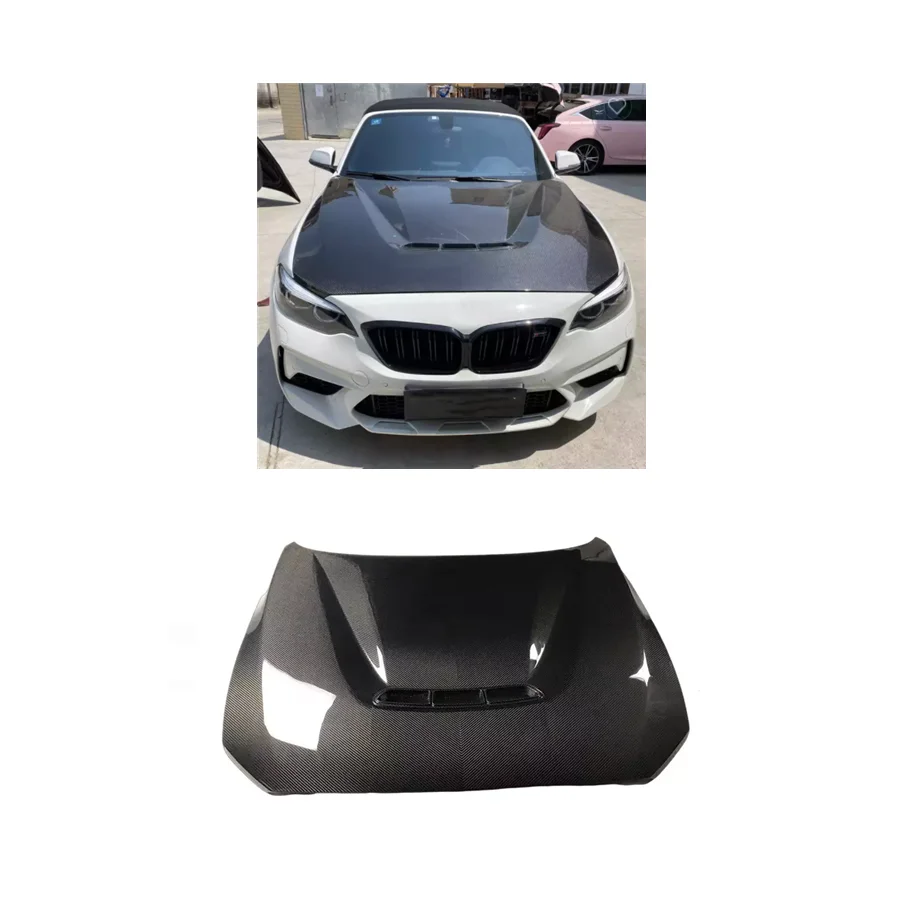 

Аксессуары для BMW F22, капот для BMW 2 серии, F22, F87, M2, модернизация, стиль CS, BMW F22, капот из углеродного волокна F87, капот CS