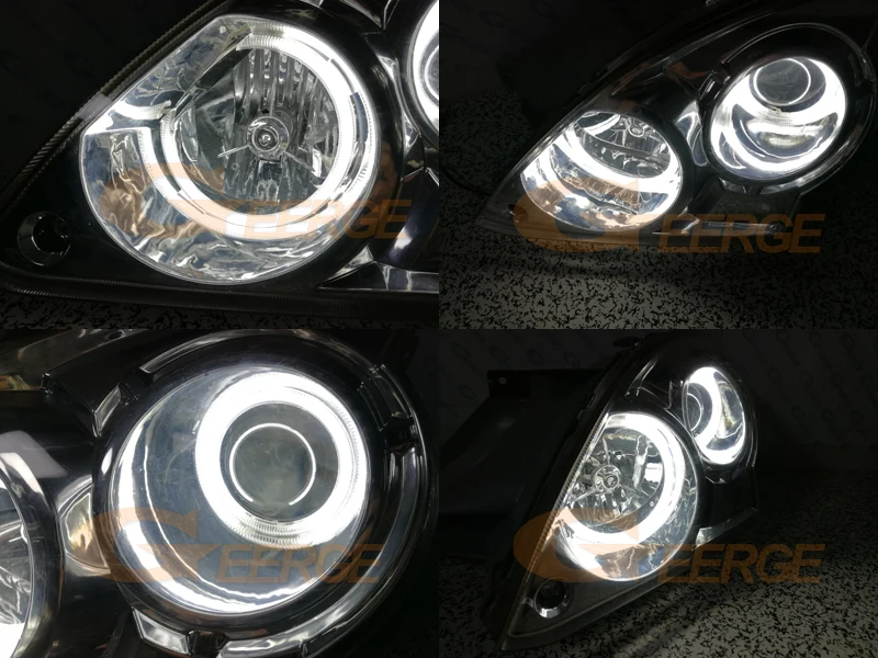 For Hyundai Terracan 2001-2007 Excellent Ultra Bright CCFL Angel Eyes Halo Rings Kit Light Car Accessories