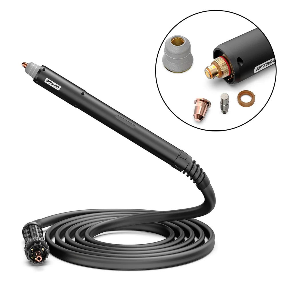 IPTM60 Non HF For Pilot Cutting 20ft Cable 60A CNC Straight Head For Steel Aluminum Metal Welding Tool