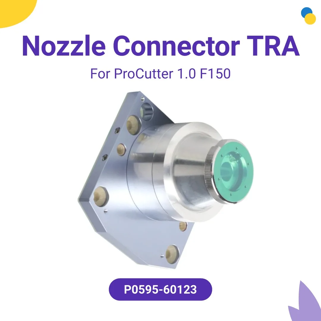 Header ProCutter Nozzle Connector TRA ProCutter 1.0 F150 P0595-60123 For ProCutter 1.0 Laser Cutting Machine Head