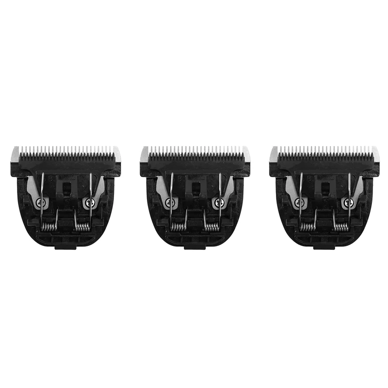 3X Black Ceramic Titanium Knife Pet Dog Hair Trimmer Blade Clipper Head For Baorun P2 P3 P6 P9 S1 LILI ZP-295 ZP-293 4