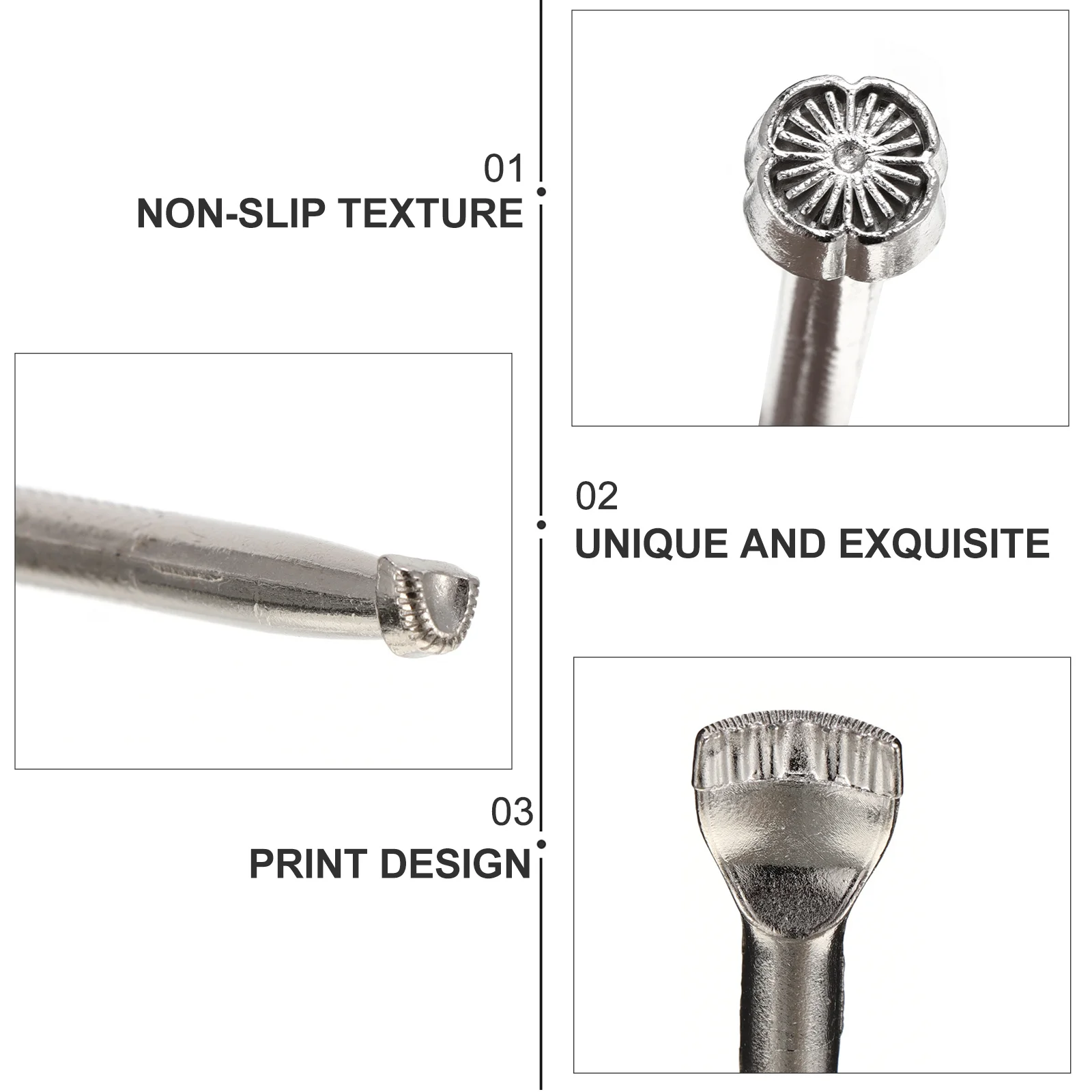 

20pcs Craft Tool Set 20 Patterns Durable Rust-Proof Non-Slip For Diy Belt Wallet Bag Saddle Making Stamping Tools