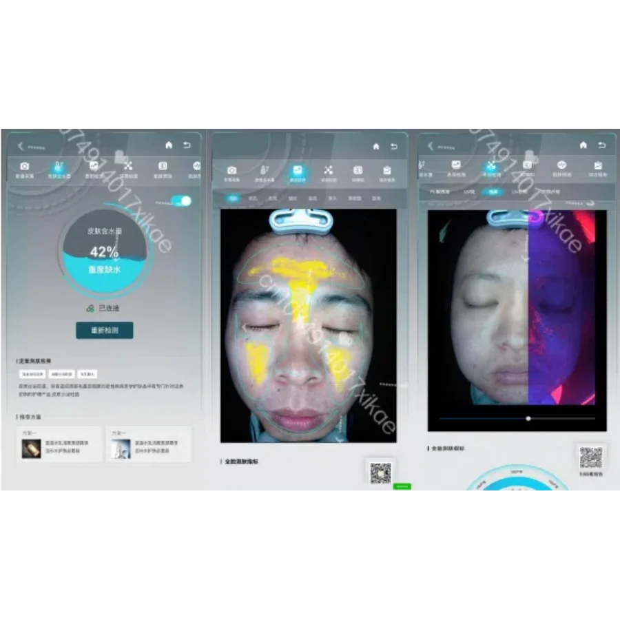 

Портативный 3D-сканер Magic Mirror — анализатор лиц по 8 спектра — английский интерфейс, анализ лицевой камеры — профессиональный