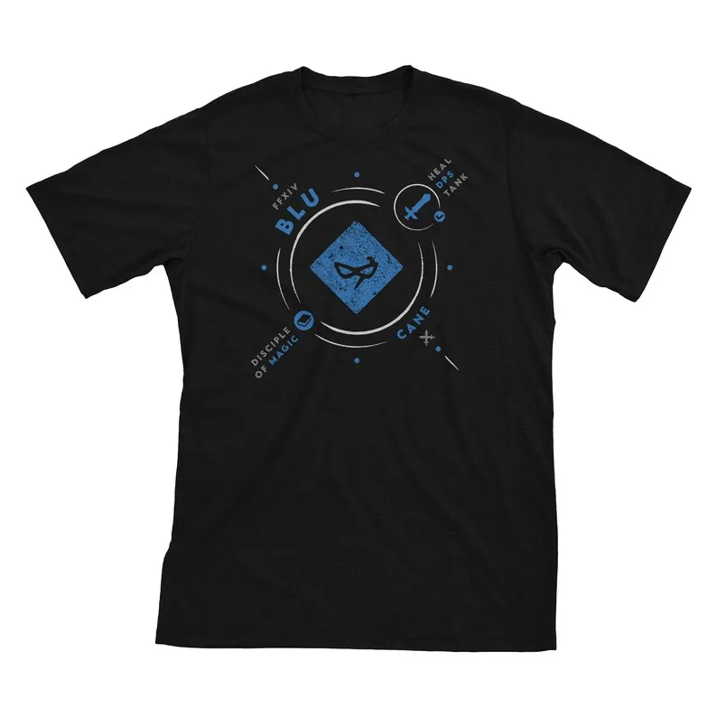 BLU Life - FFXIV Inspired Blue Mage Dps Limited Job FF14 MMO Gamer Gift Unisex T-Shirt or Hoodie