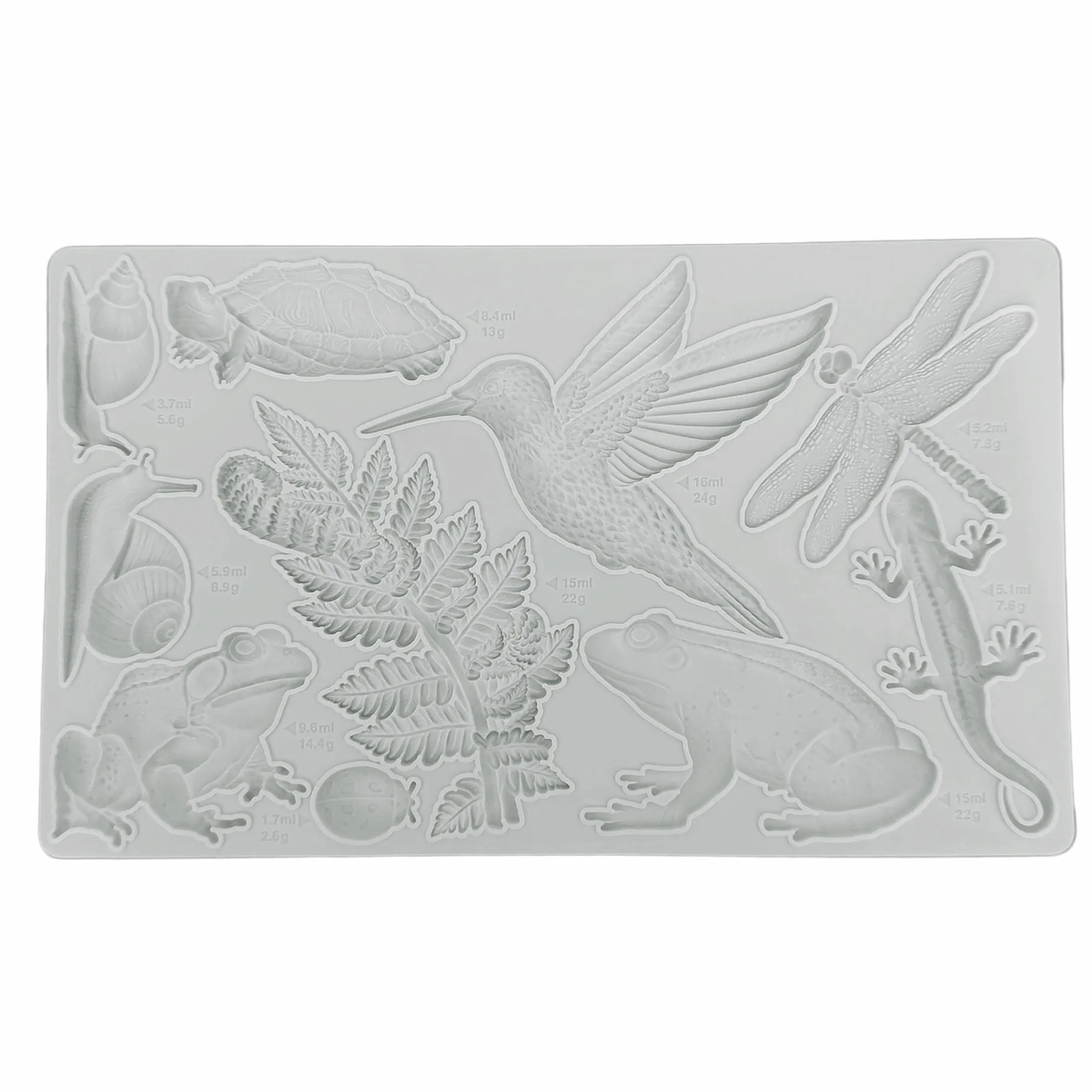 Frog Turtle Dragonfly Bird Silicone Mould Fondant Cake Tool Gumpaste Mould, Sugarcraft, Chocolate Forms,Kitchen Accessories