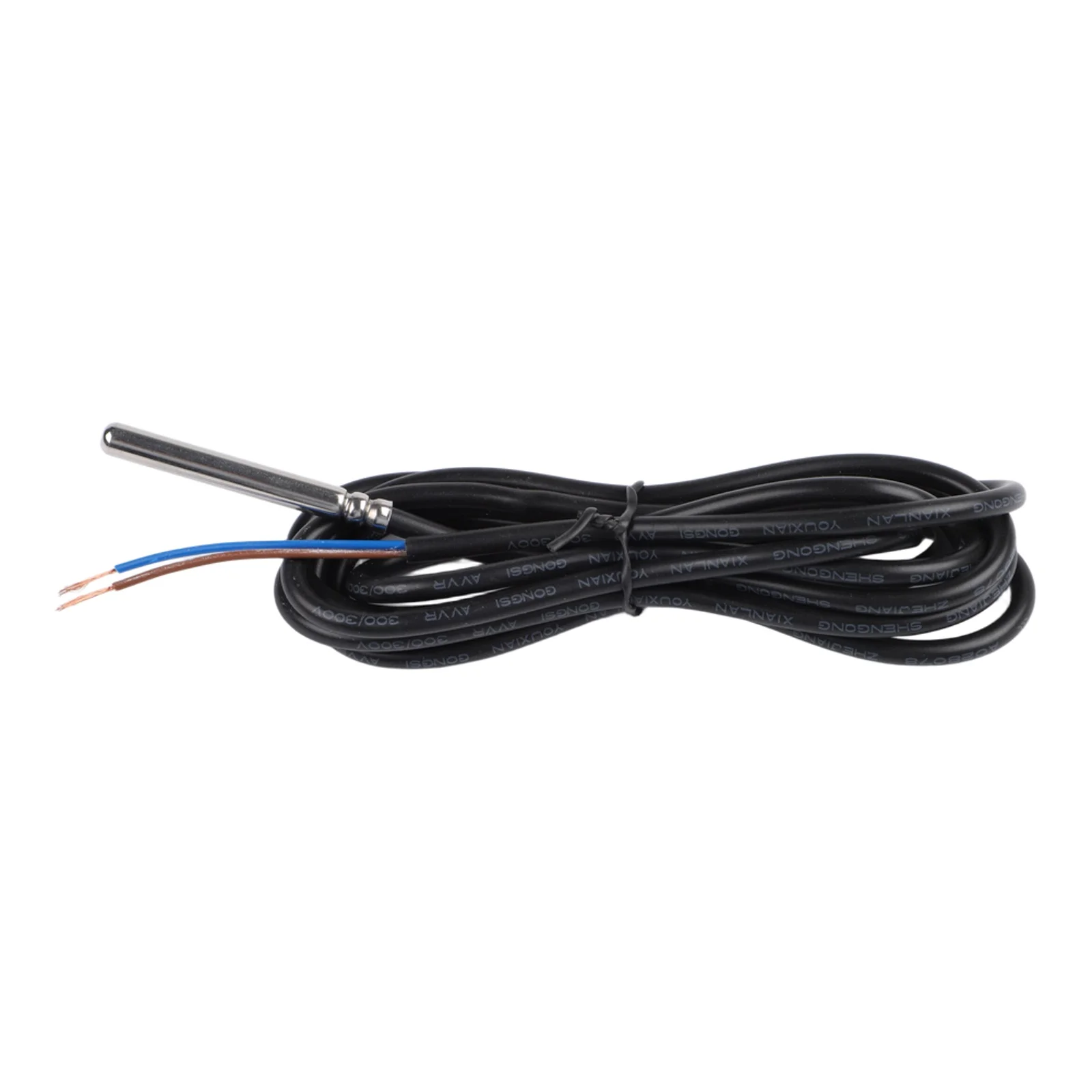 Resistance Thermostat 304 Stainless Steel Temperature Probe Sensor For Air Energy Water Tank Heating System Monitoring Tool