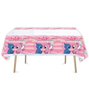 ديزني ليلو وغرزة زخرفة عيد ميلاد ، ديكور الحفلات ، أدوات المائدة ، مفرش المائدة ، كوب ورقي ، لوحة ، خلفية ، لوازم البالونات ، صالح الأطفال أفضل 12 لوحة الذكرى السنوية لمدرسة المبيعات - رقم 6