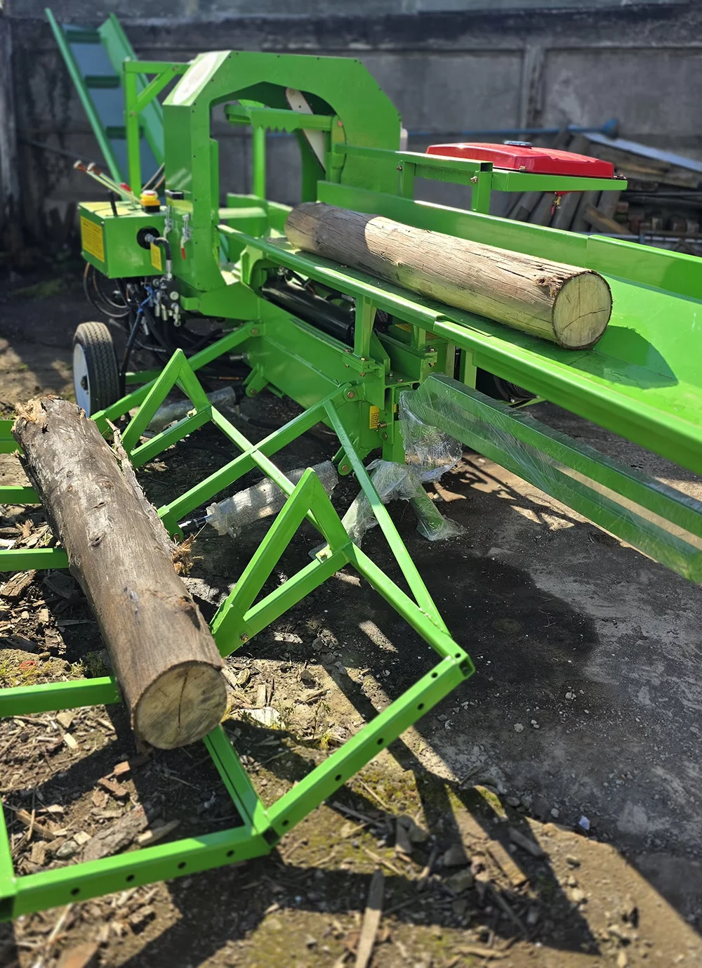 Hochleistungs-6-Wege-Holzspalt – Heavy Equipment Processor Bewertung und Preis