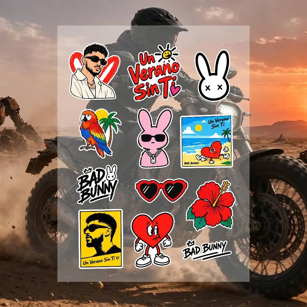 U-Un Verano Sin Ti Stickers Moto Sticker Auto Body Bumper Windows Motorcycle Laptop Walls Vinyl Decal Car Tuning Accessories
