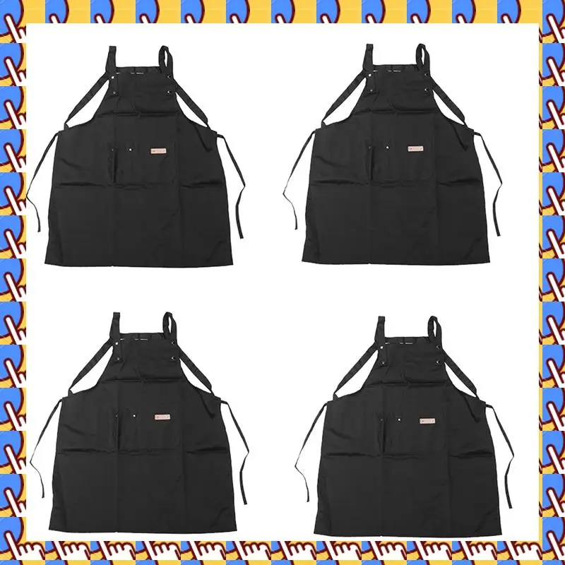 

A20M 4X B Black Professional Stylist Apron Waterproof Hairdressing Coloring Shampoo Haircuts Cloth Wrap Hair Salon Tool