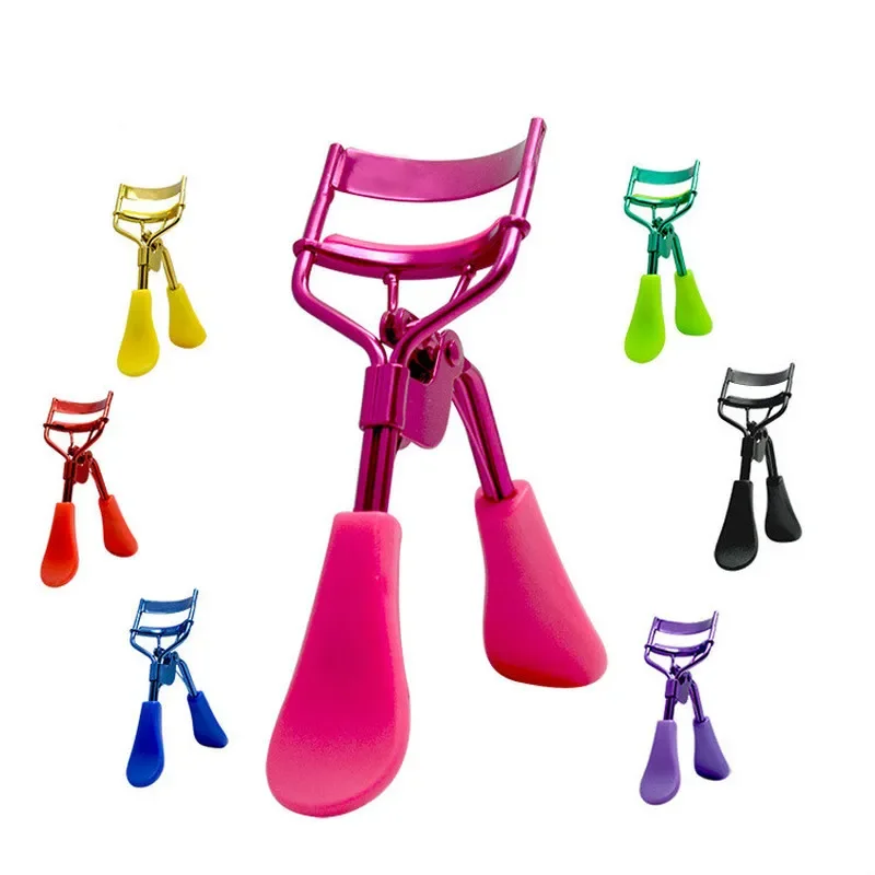 Colorful Eyelashes Curler Curling Slender Eye Lashes Clips applicator Cosmetic Makeup Tool Eyelash Curler Accessories Wholesale