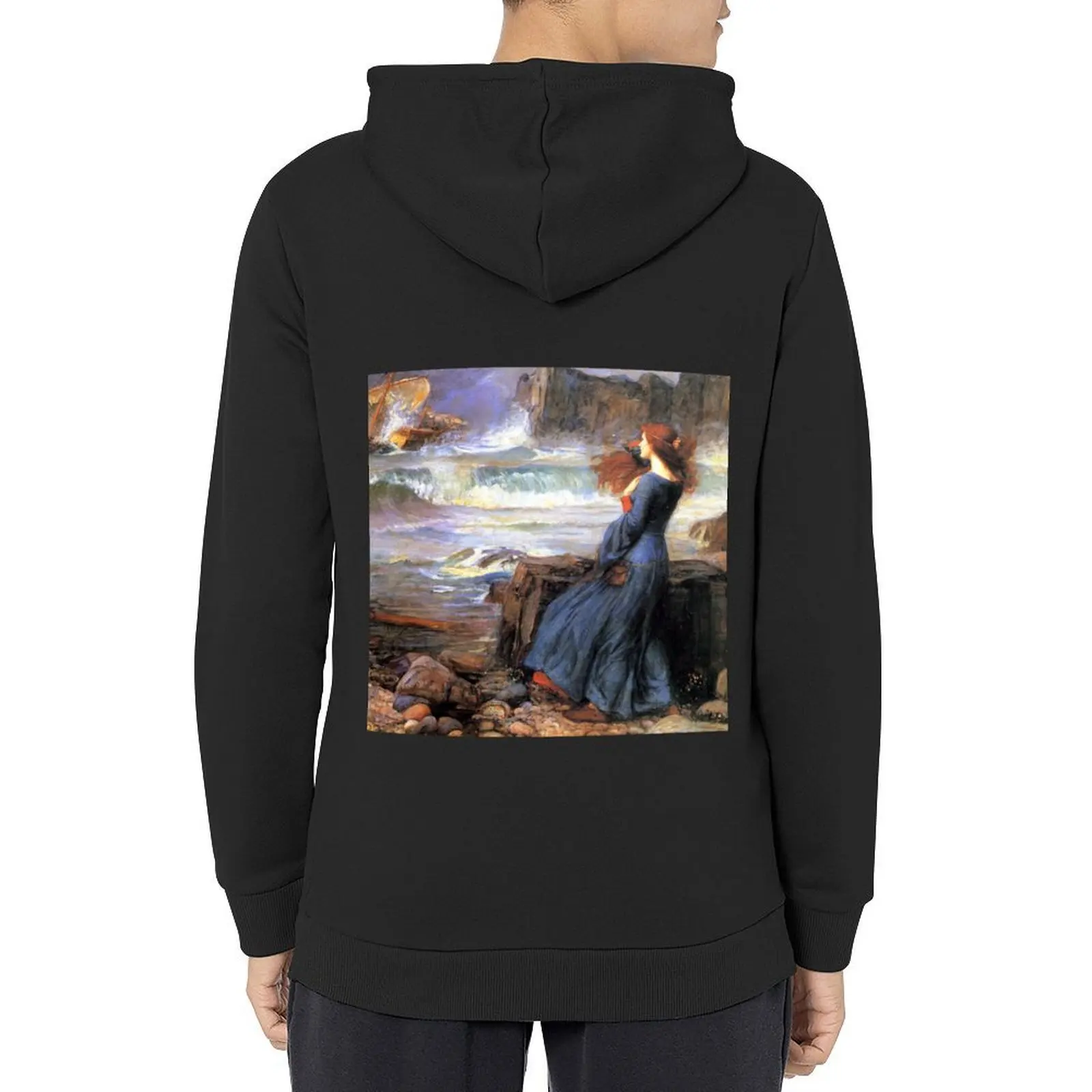 

Miranda - The Tempest - John William Waterhouse Hoodie men wear men's sweat-shirt set men clothing hoodies for men high quality