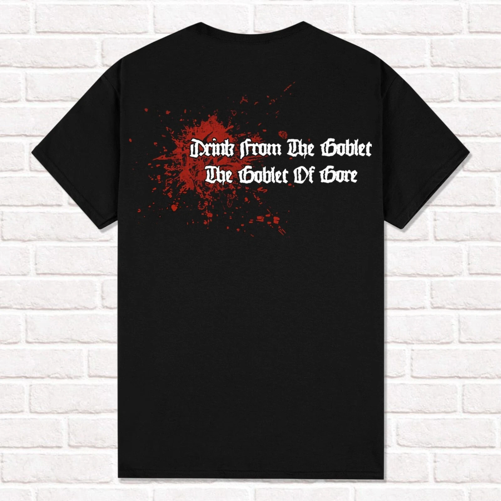 Death Black T-Shirt Scream Bloody Gore 1987 Technical Progressive Death Metal Unisex Cotton Short Sleeve High Street