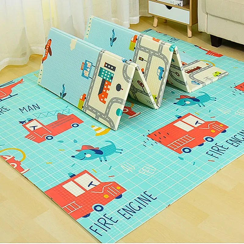 

Thickened Baby Crawling Mat Extra Cushioned Play Mat For Indoor Outdoor Use Soft Foam Floor Pad For Kid Home Nursery Living Room