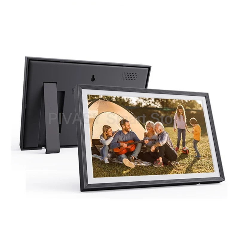 10 Inch Smart Cloud Photo Frame Frameo APP Touchscreen Electronic Digital Photo Frame 1280x800 Resolution WiFi Connectivity IPS