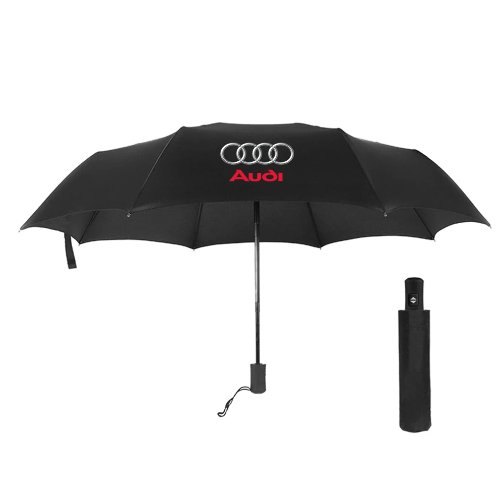 1 stücke Auto Automatische Falten Winddicht Sonnenschirm Regenschirm Für Audi A3 A4 A4L A5 B3 B4 B5 B6 B7 B8 RS3 Quattro c5 C6 C7 C5 C6 C7 – Detail 5