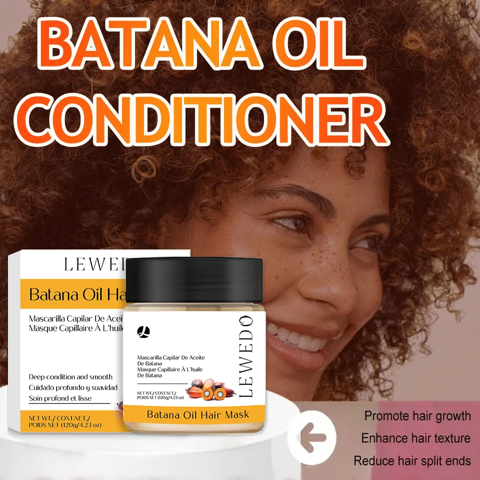 

100% Pure Hair Mask Organic Batana Oil Hair Growth Conditioner Natural Repair Reduce Hair Loss Anti-Breakage Hair Care Products