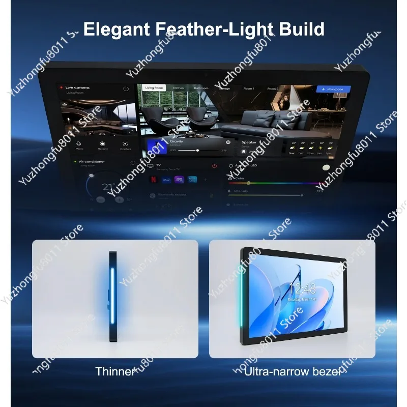 Panel dotykowy Android 11 do montażu na ścianie, panel sterowania inteligentnym domem 8/10,1 cala MT8768 2+16GB Linux