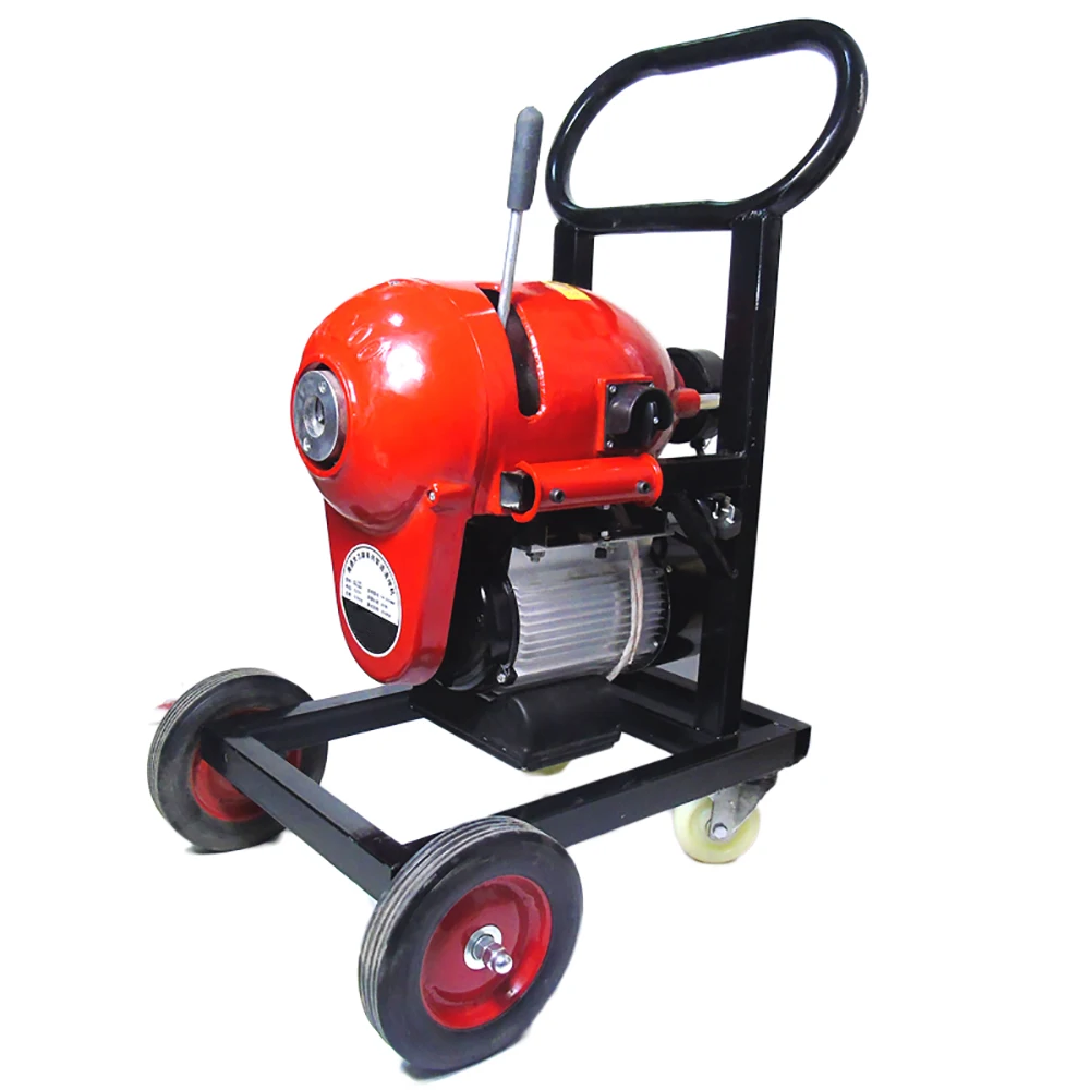 2.2kw Electric Pipe Dredging Machine Professional Sewer Dredger Toilet Floor Drain Dredging Cleaning Machine 2025 NEW