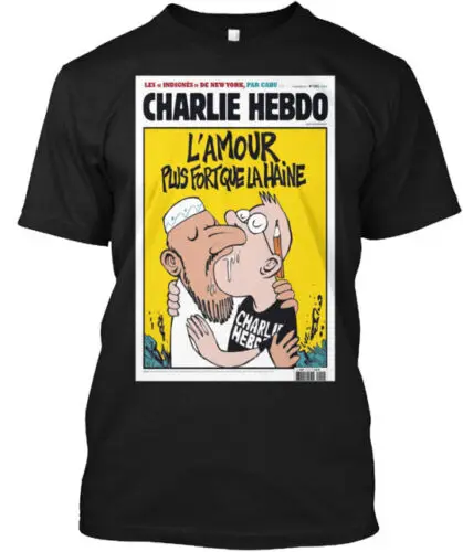 Je Suis Charlie T-Shirt Made in the USA Size S to 5XL