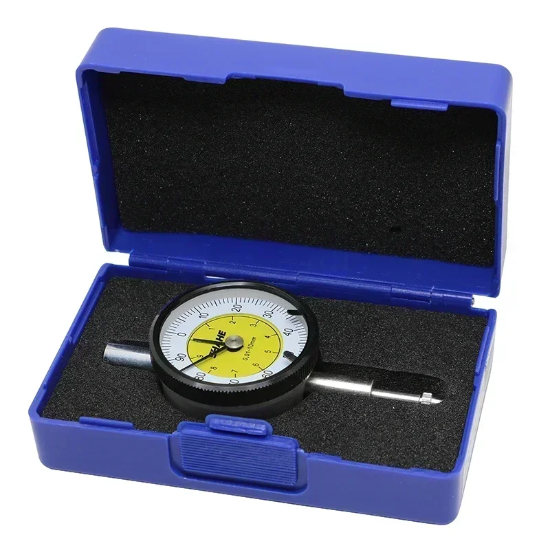 SHAHE 0-10 mm 0.01 mm MINI Dial Indicator Measurement Instrument Dial Gauge Indicator