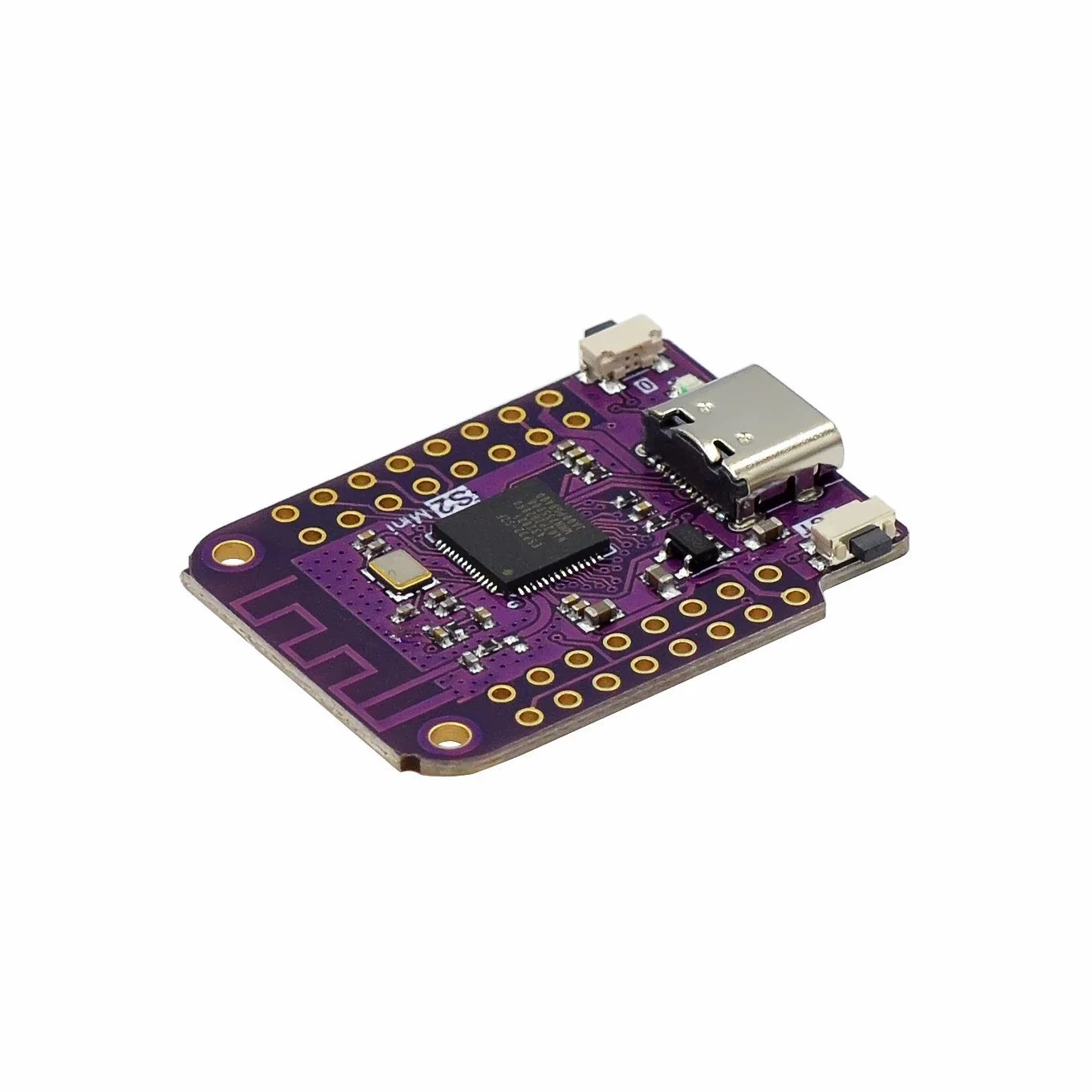 

Development Board S2 Mini V1.0.0 WIFI IOT Board based ESP32-S2FN4R2 ESP32-S2 4MB FLASH 2MB MicroPython For Arduino