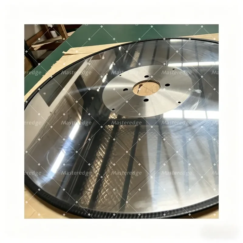 HSS High Speed Steel Circular Slitting Knife for Toilet Paper Rewinder, Precision Tissue Cutting Blade, Factory