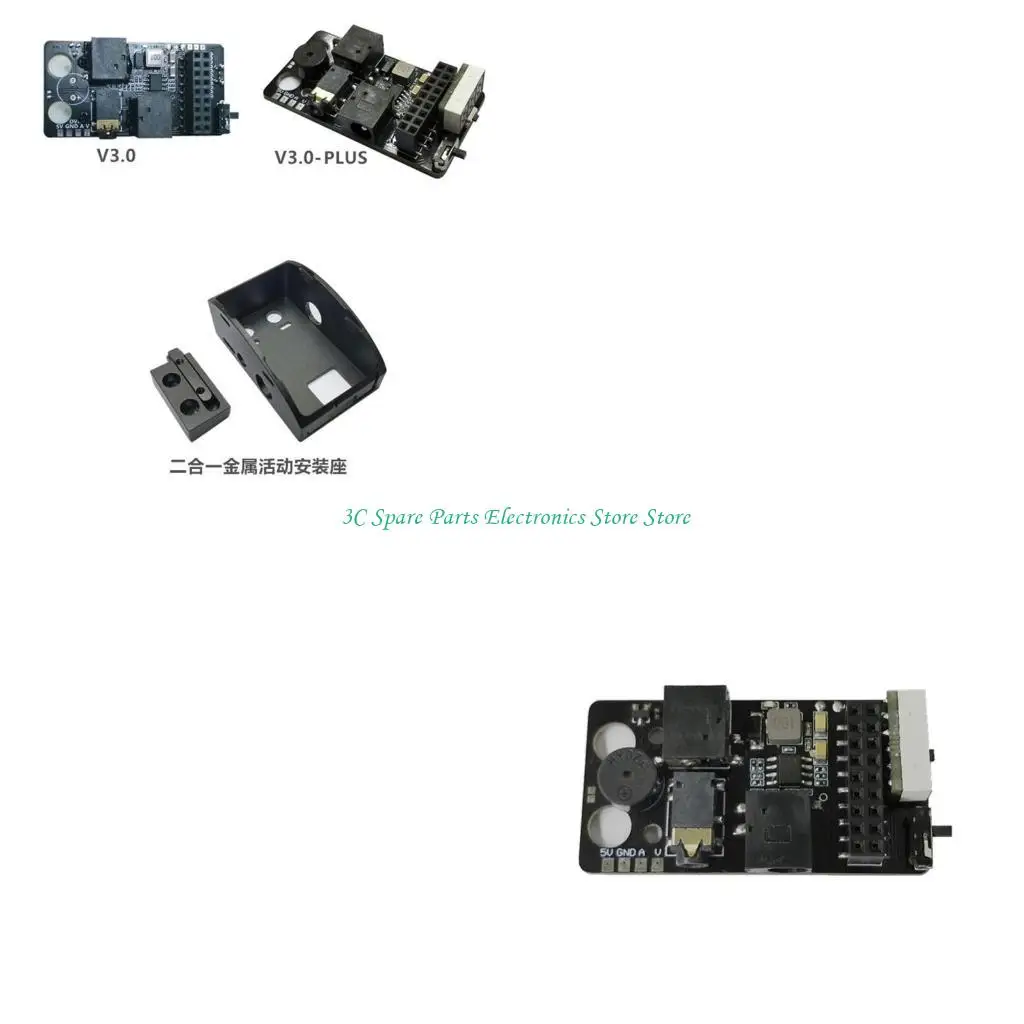 SZ 5.8G Digital to Analogs Converters Module with Voltages Display for FPV Goggles