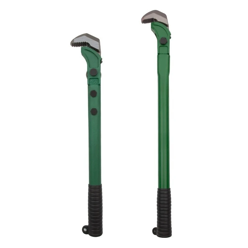 Offset Rebar Wrench, Quick Pipe Wrench Heavy Duty Adjustable Pipe Plier Multifunctional Water Pipe Clamp Tool
